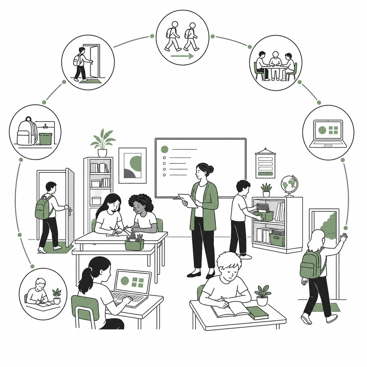 Design Seven Essential Classroom Procedures