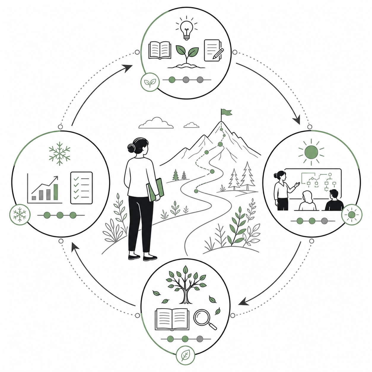 Build a 12-Month Professional Growth Roadmap