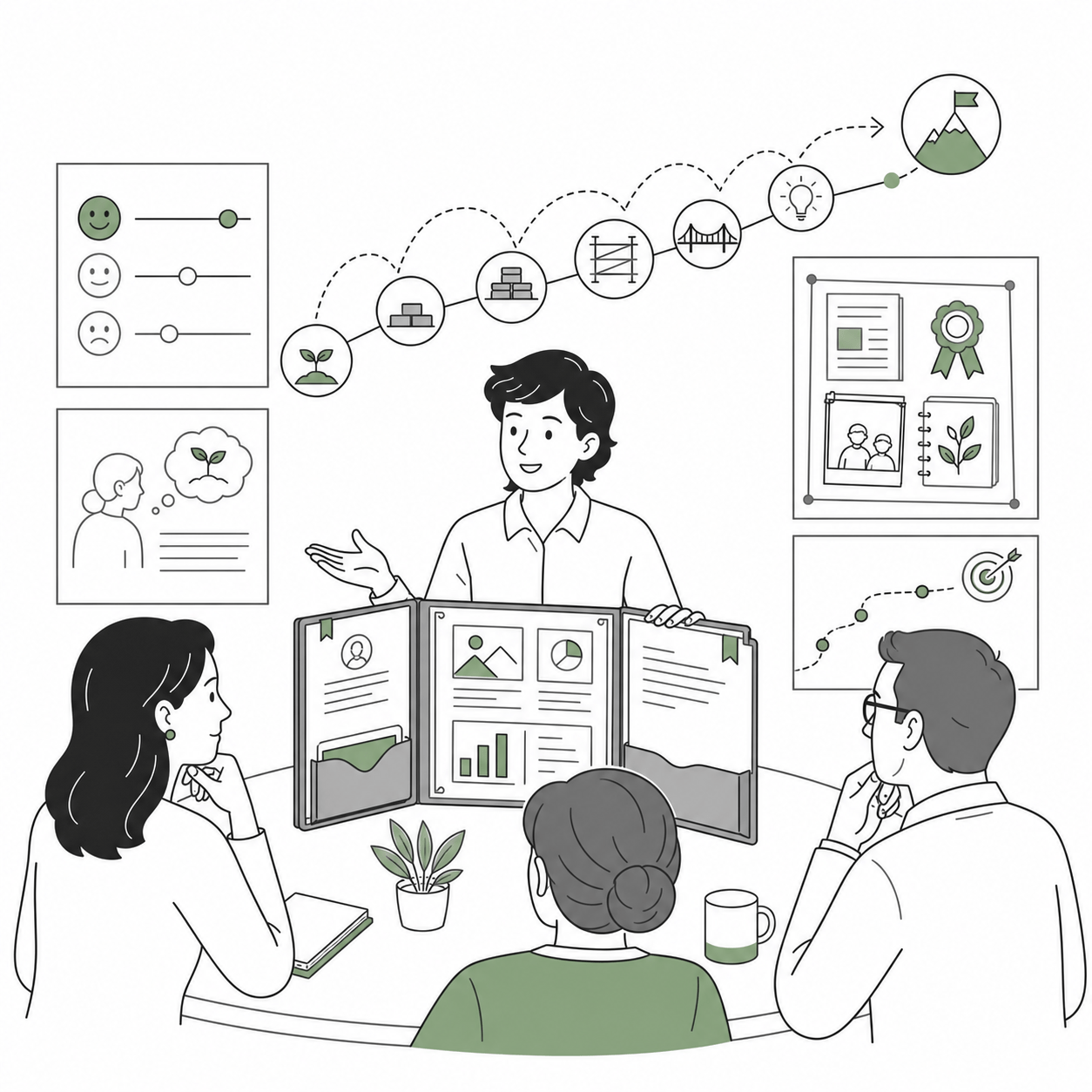 Create Ready-to-Use Student-Led Conference Materials