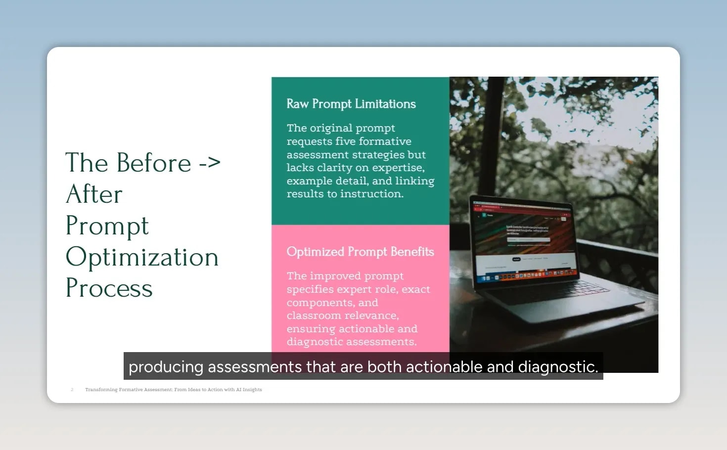 Slide showing role definition scope specification and required components
